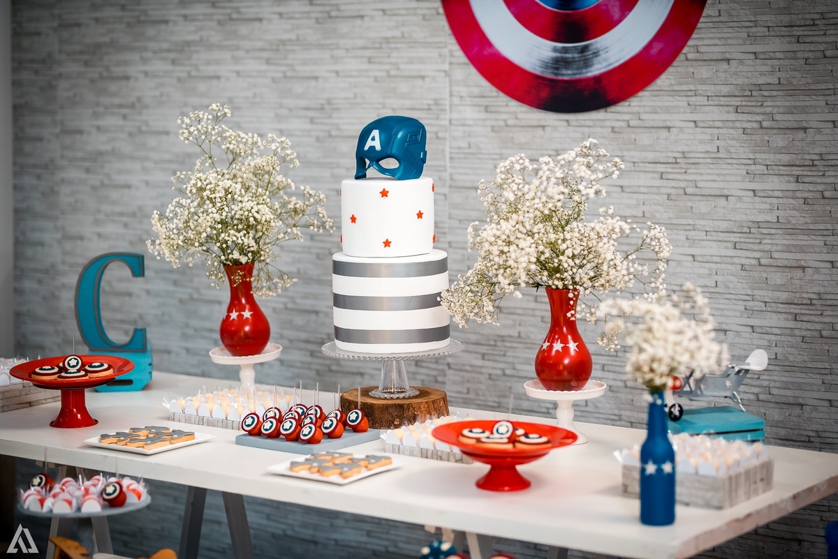 Aniversário Infantil Capitão América Alex Jardim Fotografia Fotógrafo Resende Itatiaia Penedo Porto Real Quatis Barra Mansa Volta Redonda Buffet Pintou Alegria