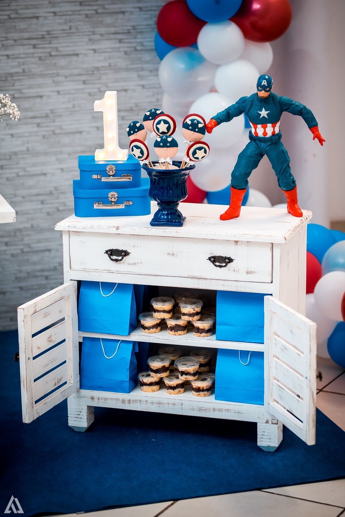 Aniversário Infantil Capitão América Alex Jardim Fotografia Fotógrafo Resende Itatiaia Penedo Porto Real Quatis Barra Mansa Volta Redonda Buffet Pintou Alegria