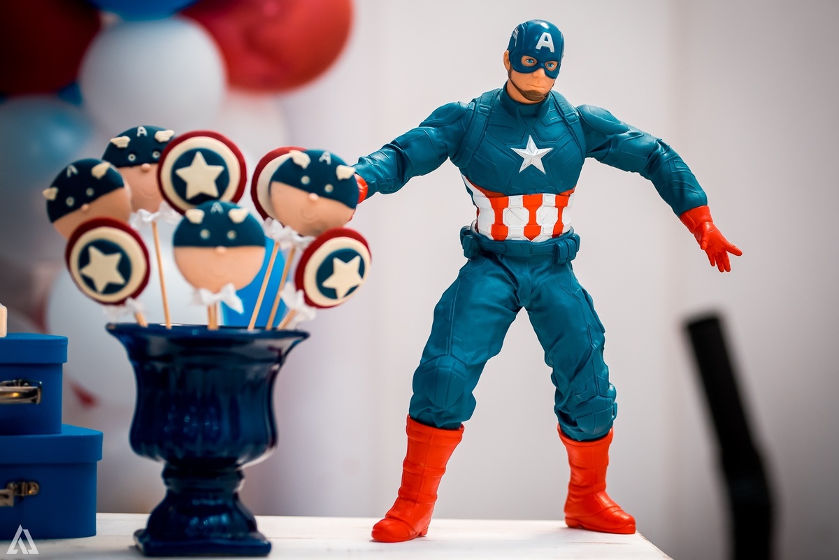 Aniversário Infantil Capitão América Alex Jardim Fotografia Fotógrafo Resende Itatiaia Penedo Porto Real Quatis Barra Mansa Volta Redonda Buffet Pintou Alegria