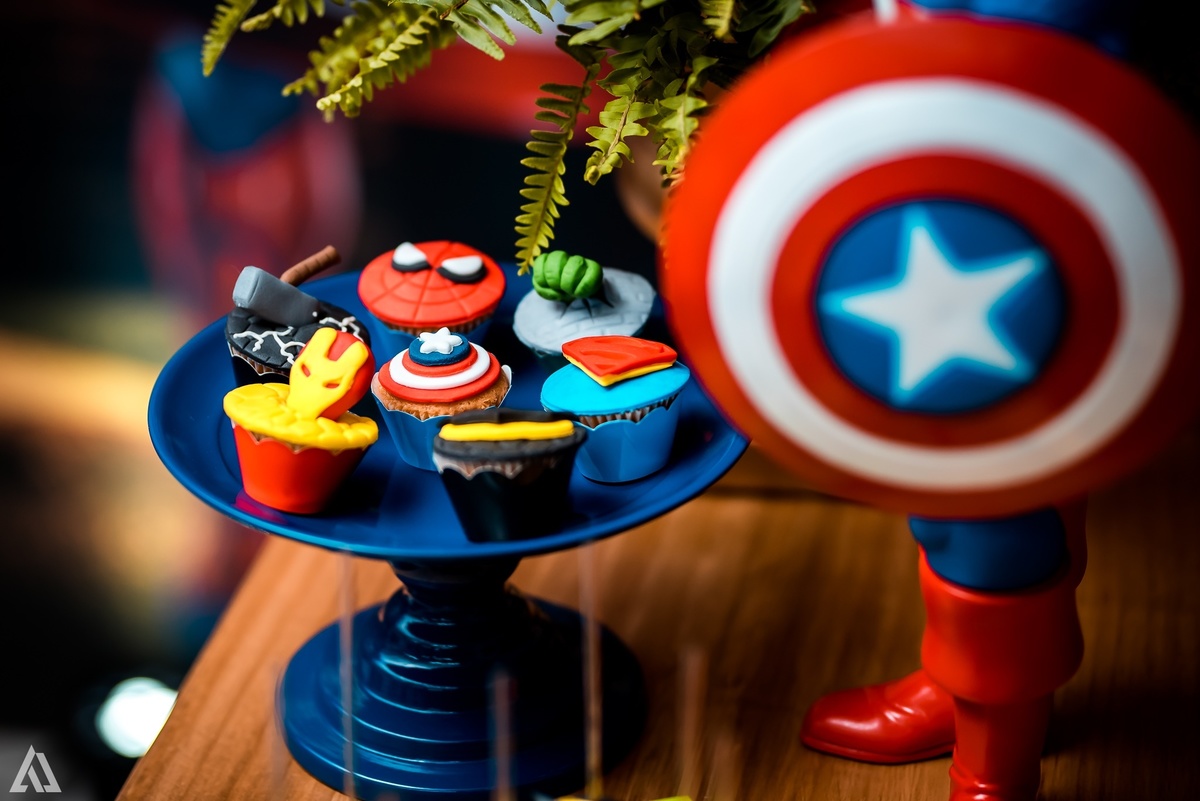 Aniversário Infantil Super Heróis Alex Jardim Fotografia Fotógrafo Resende Itatiaia Penedo Porto Real Quatis Barra Mansa Volta Redonda Celebrare Casa de Eventos