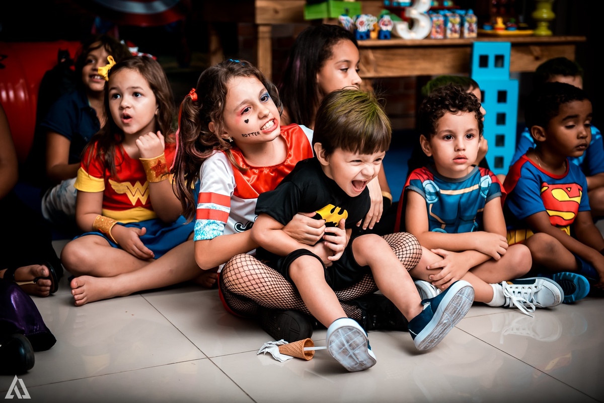 Aniversário Infantil Super Heróis Alex Jardim Fotografia Fotógrafo Resende Itatiaia Penedo Porto Real Quatis Barra Mansa Volta Redonda Celebrare Casa de Eventos