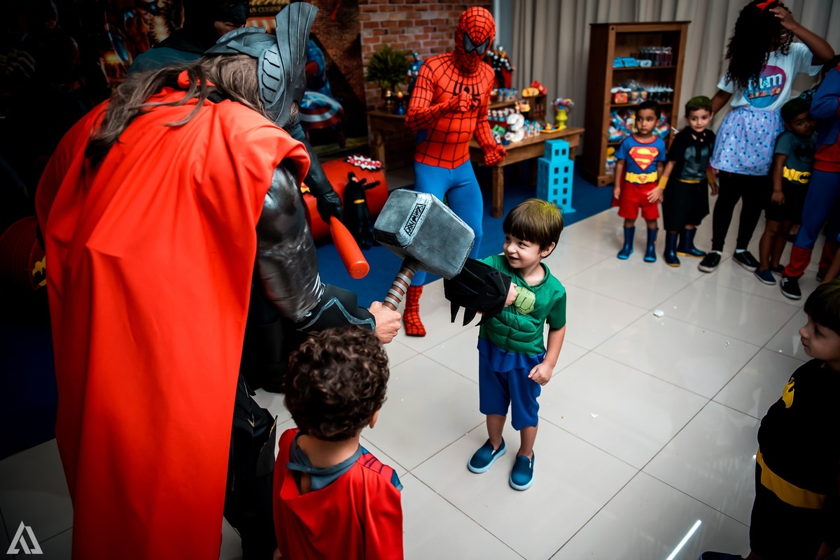 Aniversário Infantil Super Heróis Alex Jardim Fotografia Fotógrafo Resende Itatiaia Penedo Porto Real Quatis Barra Mansa Volta Redonda Celebrare Casa de Eventos