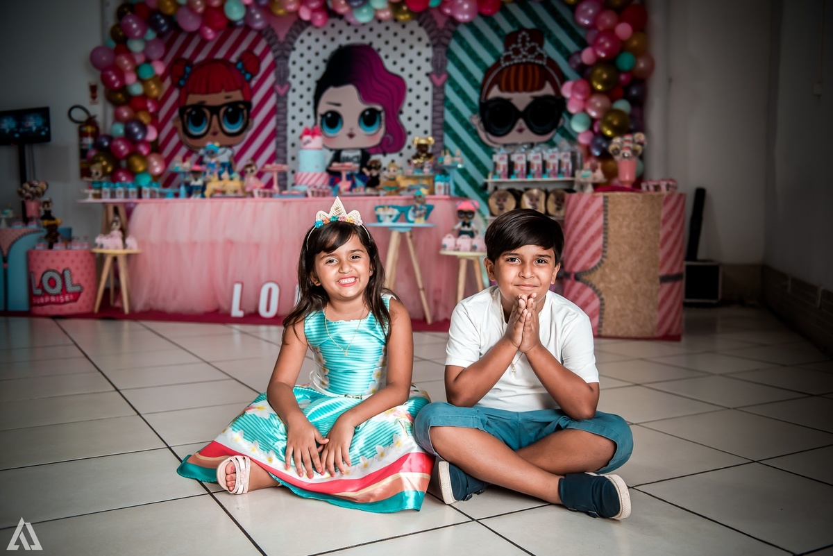 Aniversário Infantil LOL Alex Jardim Fotografia Fotógrafo Resende Itatiaia Penedo Porto Real Quatis Barra Mansa Volta Redonda Buffet Pintou Alegria