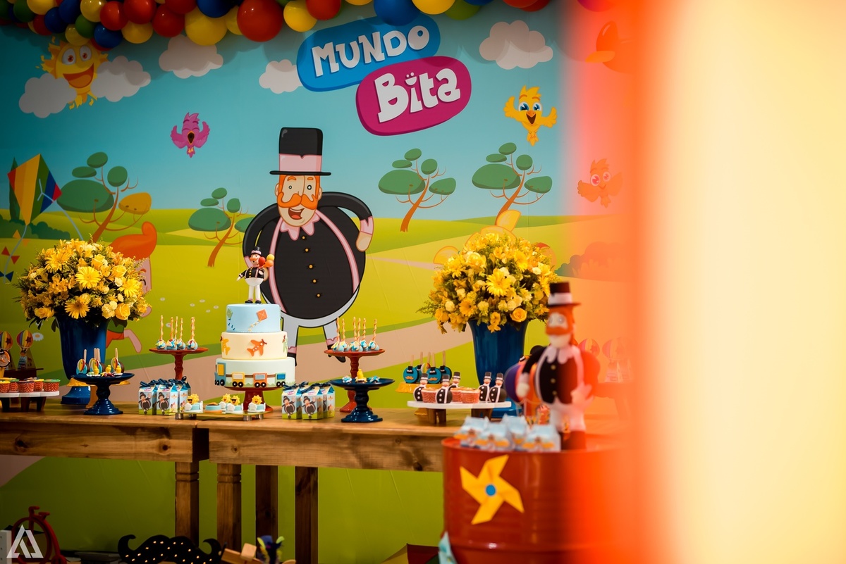 Aniversário Infantil Mundo Bita Alex Jardim Fotografia Fotógrafo Resende Itatiaia Penedo Porto Real Quatis Barra Mansa Volta Redonda Buffet Pintou Alegria