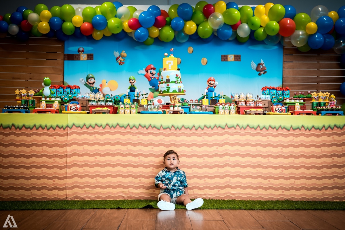 Aniversário Infantil Super Mario Bros Alex Jardim Fotografia Fotógrafo Resende Itatiaia Penedo Porto Real Quatis Barra Mansa Volta Redonda