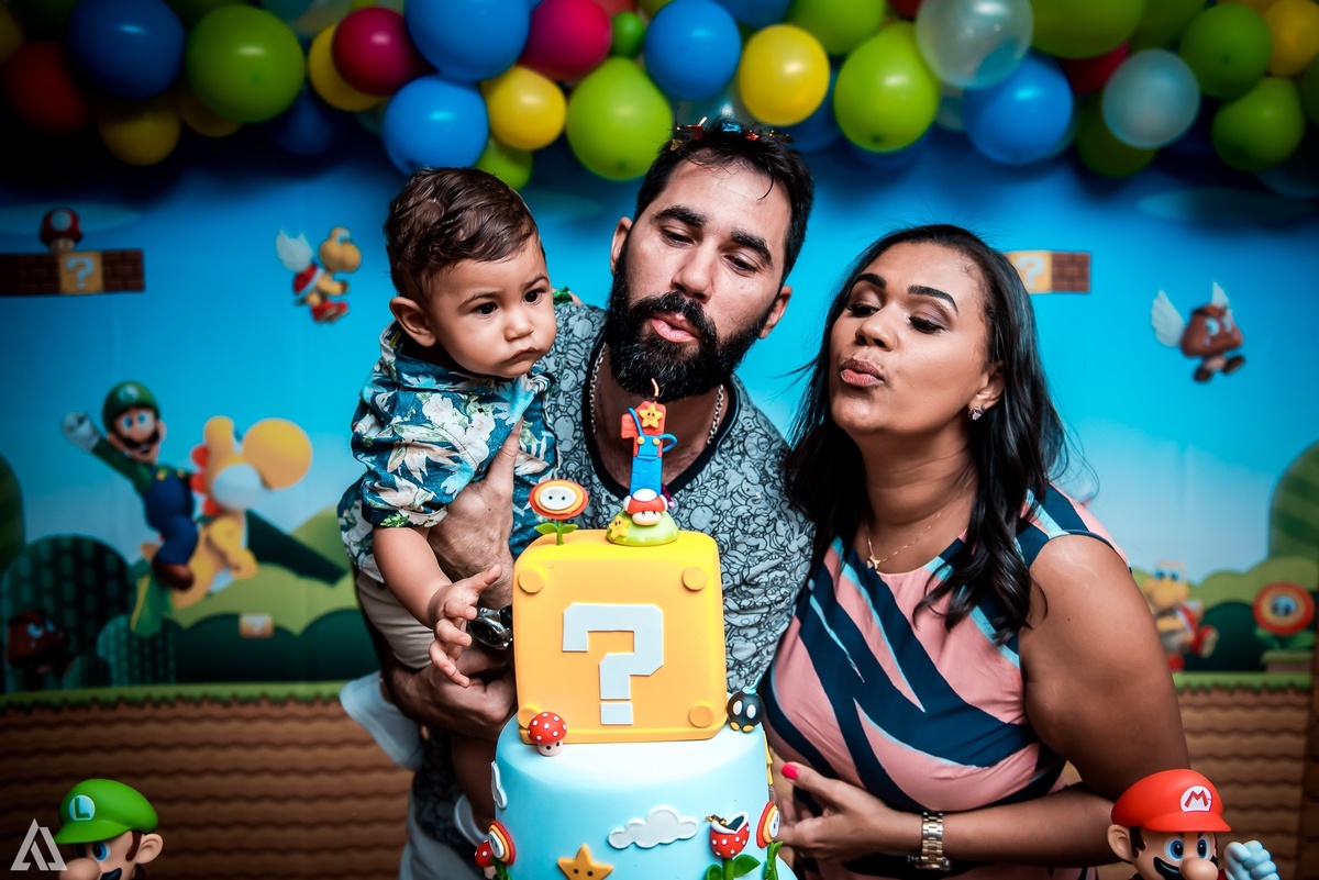 Aniversário Infantil Super Mario Bros Alex Jardim Fotografia Fotógrafo Resende Itatiaia Penedo Porto Real Quatis Barra Mansa Volta Redonda