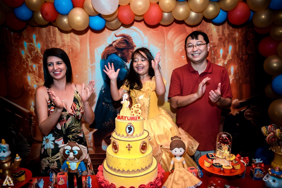 Aniversário Infantil A Bela e a Fera Alex Jardim Fotografia Fotógrafo Resende Itatiaia Penedo Porto Real Quatis Barra Mansa Volta Redonda