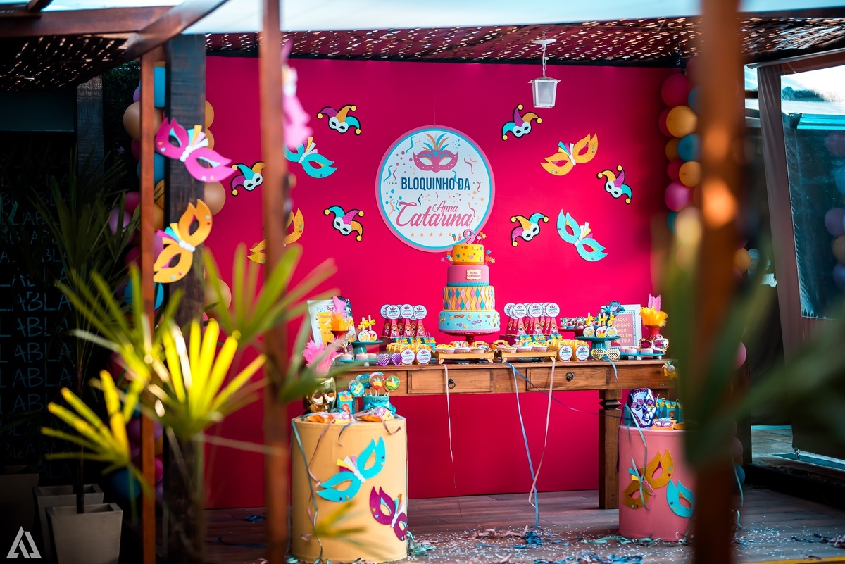 Aniversário Infantil Tema Bloquinho Carnaval Alex Jardim Fotografia Fotógrafo Resende Itatiaia Penedo Porto Real Quatis Barra Mansa Volta Redonda Celebrare Casa de Eventos