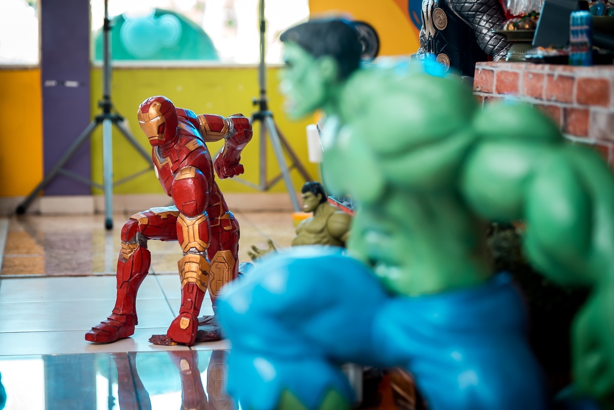 Aniversário Infantil Tema Super Heróis Alex Jardim Fotografia Fotógrafo Resende Itatiaia Penedo Porto Real Quatis Barra Mansa Volta Redonda Caramelada Festas Infantis