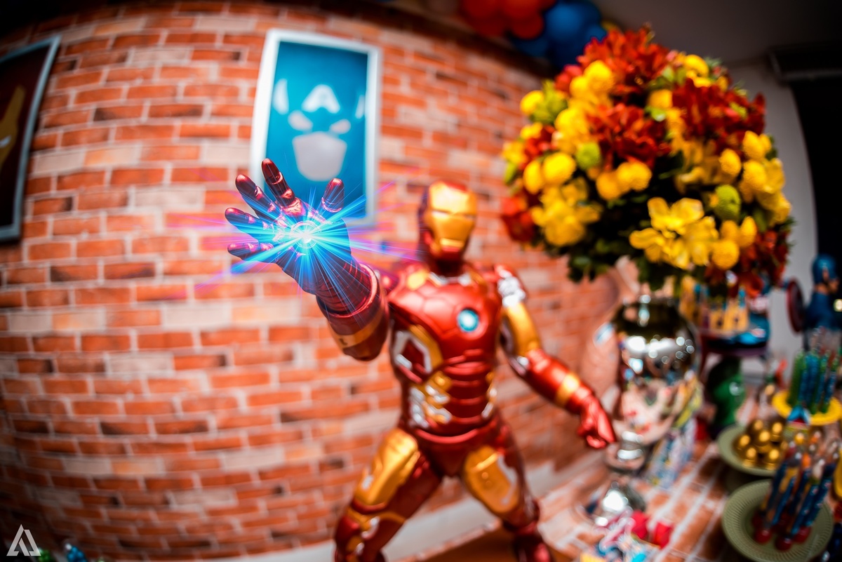 Aniversário Infantil Tema Super Heróis Alex Jardim Fotografia Fotógrafo Resende Itatiaia Penedo Porto Real Quatis Barra Mansa Volta Redonda Caramelada Festas Infantis