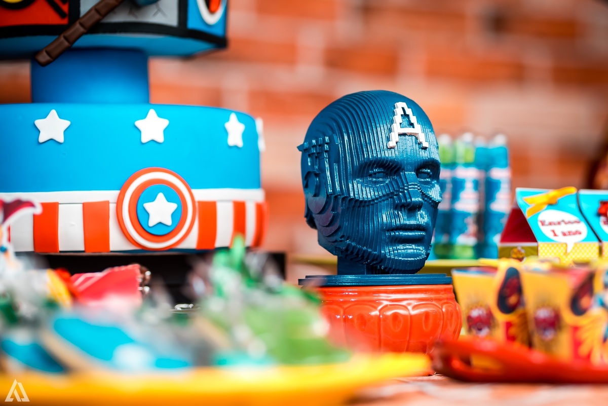 Aniversário Infantil Tema Super Heróis Alex Jardim Fotografia Fotógrafo Resende Itatiaia Penedo Porto Real Quatis Barra Mansa Volta Redonda Caramelada Festas Infantis