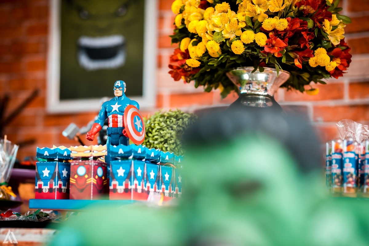 Aniversário Infantil Tema Super Heróis Alex Jardim Fotografia Fotógrafo Resende Itatiaia Penedo Porto Real Quatis Barra Mansa Volta Redonda Caramelada Festas Infantis