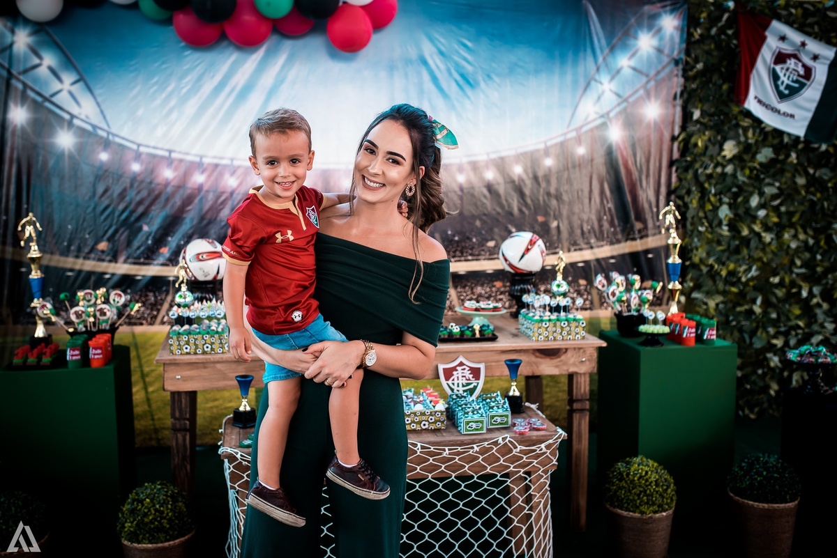 Aniversário Infantil Tema Futebol time fluminense Alex Jardim Fotografia Fotógrafo Resende Itatiaia Penedo Porto Real Quatis Barra Mansa Volta Redonda 