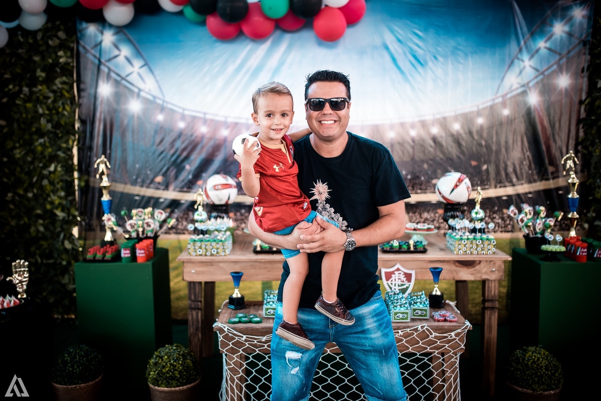 Aniversário Infantil Tema Futebol time fluminense Alex Jardim Fotografia Fotógrafo Resende Itatiaia Penedo Porto Real Quatis Barra Mansa Volta Redonda 