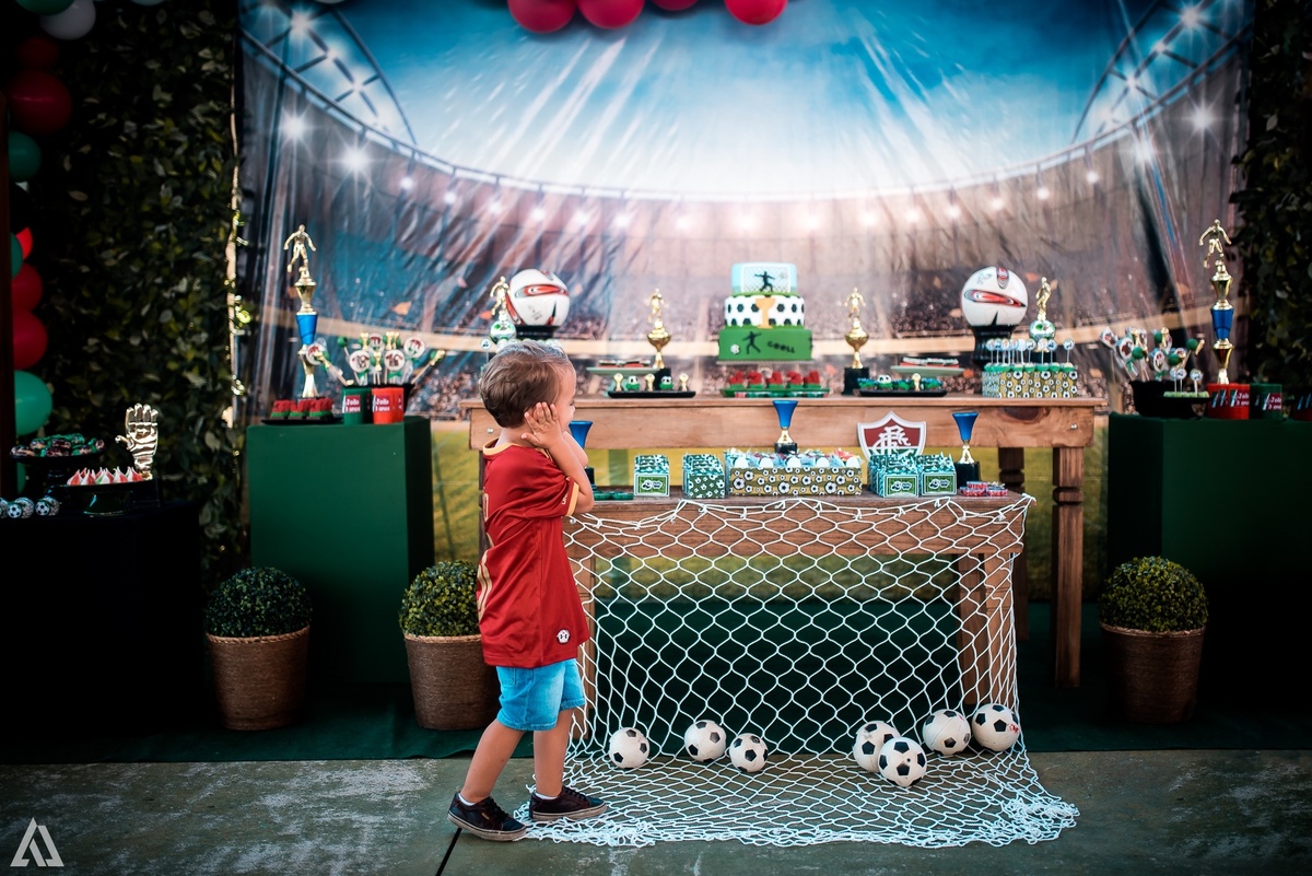 Aniversário Infantil Tema Futebol time fluminense Alex Jardim Fotografia Fotógrafo Resende Itatiaia Penedo Porto Real Quatis Barra Mansa Volta Redonda 