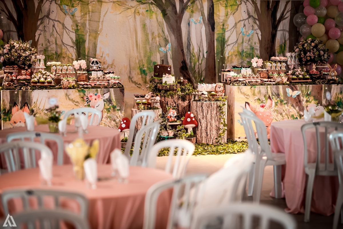 Aniversário Infantil Bosque encantado Alex Jardim Fotografia Fotógrafo Resende Itatiaia Penedo Porto Real Quatis Barra Mansa Volta Redonda Condomínio Residencial Limeira Tênis Clube