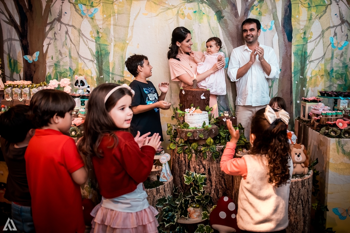 Aniversário Infantil Bosque encantado Alex Jardim Fotografia Fotógrafo Resende Itatiaia Penedo Porto Real Quatis Barra Mansa Volta Redonda Condomínio Residencial Limeira Tênis Clube
