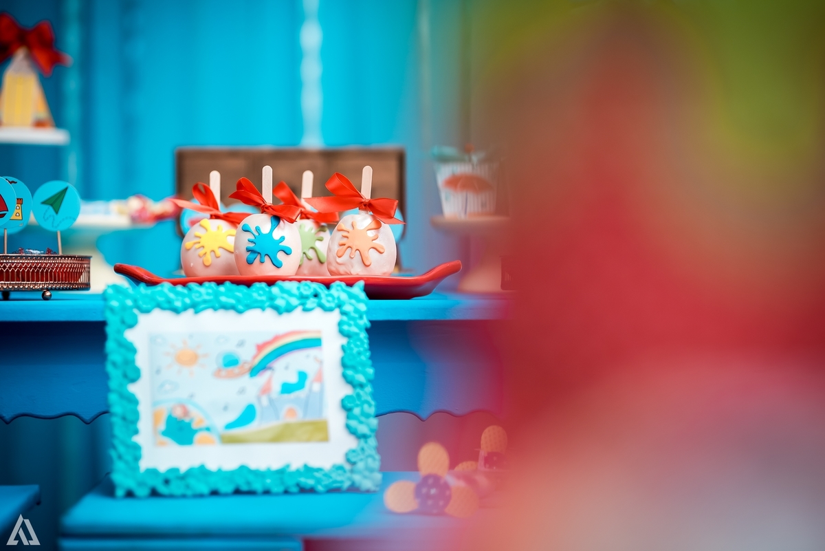 Aniversário Infantil Aquarela Alex Jardim Fotografia Fotógrafo Resende Itatiaia Penedo Porto Real Quatis Barra Mansa Volta Redonda Celebrare Casa de Eventos