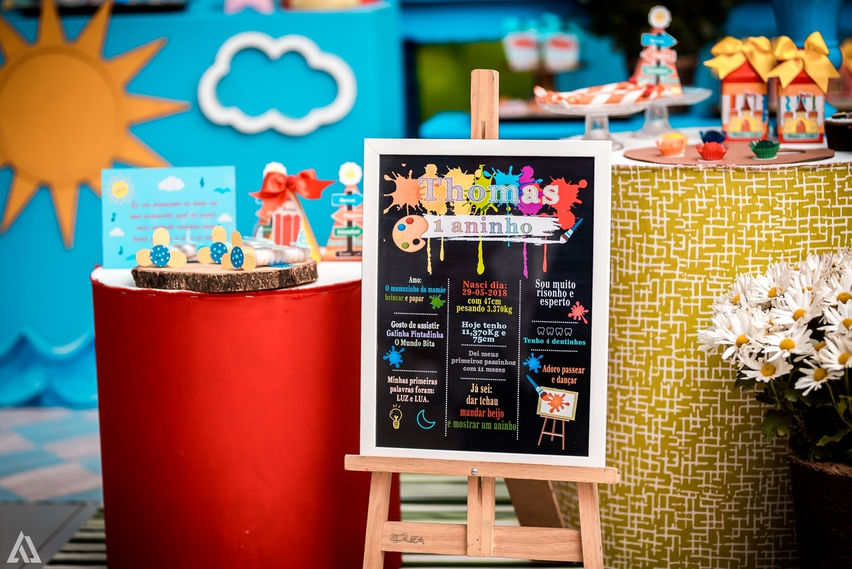 Aniversário Infantil Aquarela Alex Jardim Fotografia Fotógrafo Resende Itatiaia Penedo Porto Real Quatis Barra Mansa Volta Redonda Celebrare Casa de Eventos