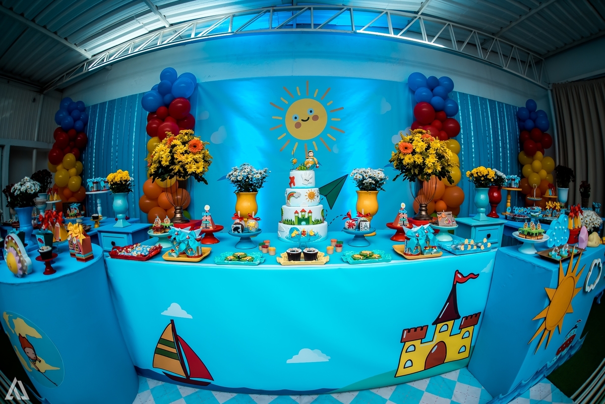 Aniversário Infantil Aquarela Alex Jardim Fotografia Fotógrafo Resende Itatiaia Penedo Porto Real Quatis Barra Mansa Volta Redonda Celebrare Casa de Eventos