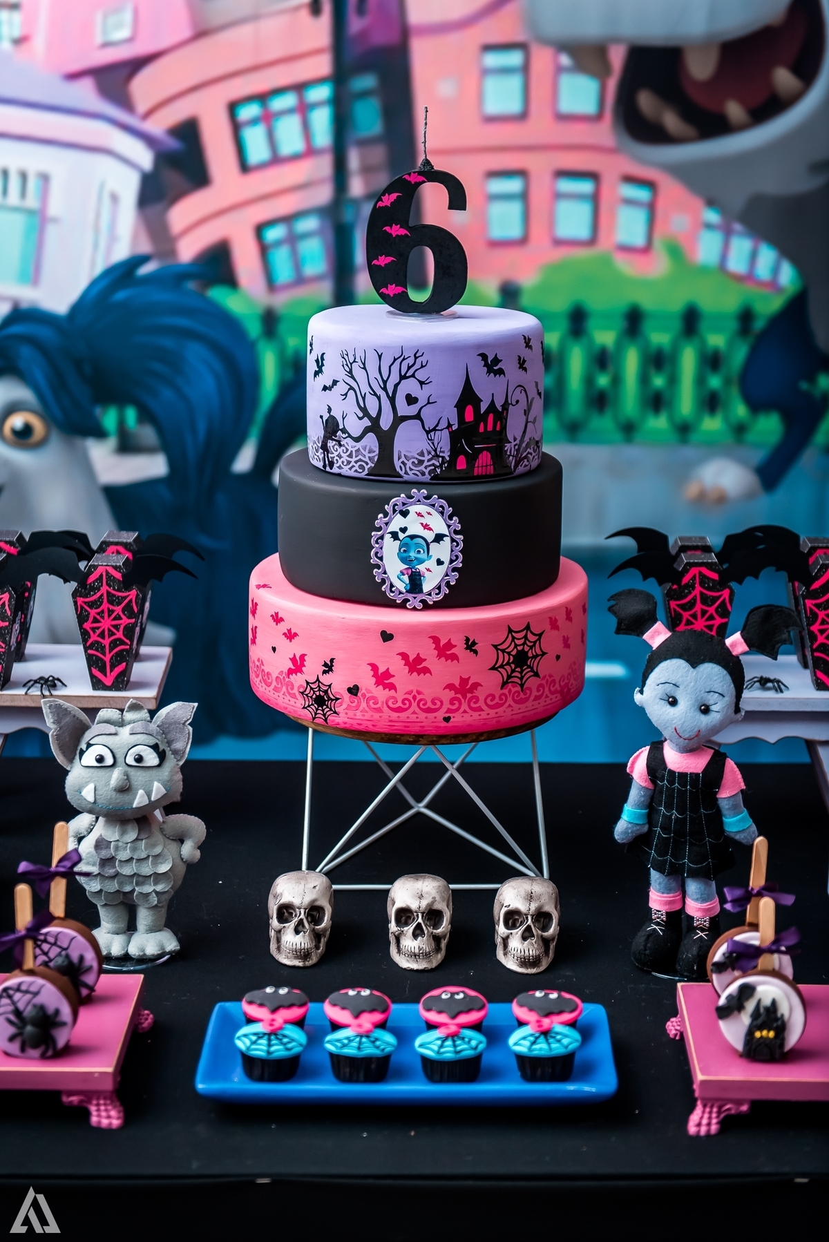 Aniversário Infantil Vampirina Alex Jardim Fotografia Fotógrafo Resende Itatiaia Penedo Porto Real Quatis Barra Mansa Volta Redonda Buffet Pintou Alegria Salão de Festas