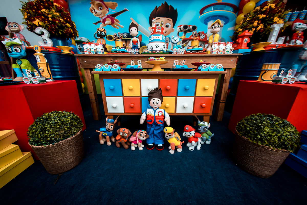 Aniversário Infantil Patrulha Canina Paw Patrol Alex Jardim Fotografia Fotógrafo Resende Itatiaia Penedo Porto Real Quatis Barra Mansa Volta Redonda Buffet Pintou Alegria Salão de Festas
