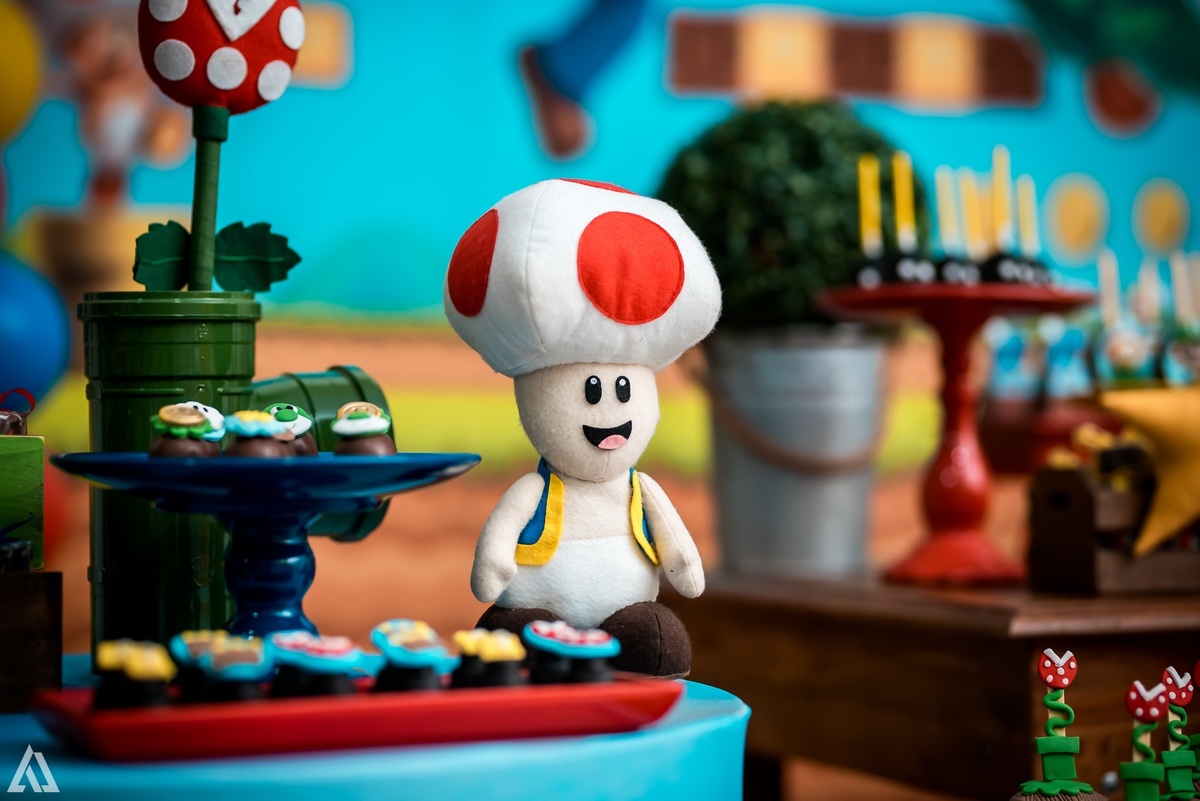 Aniversário Infantil Super Mario Bros Alex Jardim Fotografia Fotógrafo Resende Itatiaia Penedo Porto Real Quatis Barra Mansa Volta Redonda Buffet Pintou Alegria Meu Pé de Jambo La Belle Maison Lenas Buffet Salão de Festas