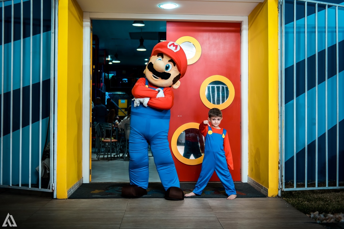 Aniversário Infantil Super Mario Bros Alex Jardim Fotografia Fotógrafo Resende Itatiaia Penedo Porto Real Quatis Barra Mansa Volta Redonda Buffet Pintou Alegria Meu Pé de Jambo La Belle Maison Lenas Buffet Salão de Festas