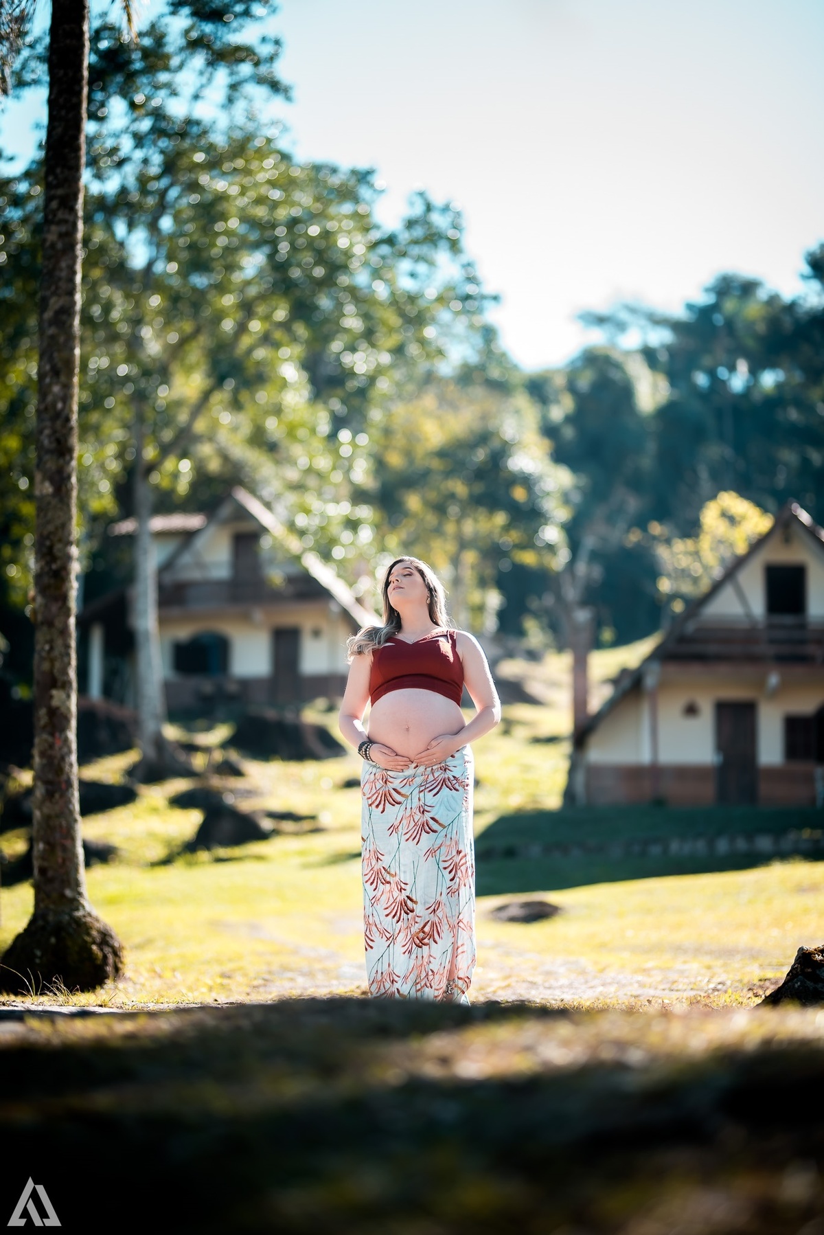 Ensaio Book Foto de Gestante Alex Jardim Fotografia Fotógrafo Resende Itatiaia Penedo Porto Real Quatis Barra Mansa Volta Redonda Serrinha do Alambari Mauá Maringá Maromba Hotel Chalés Terra Nova Gravidiva TOP lindas Natureza família