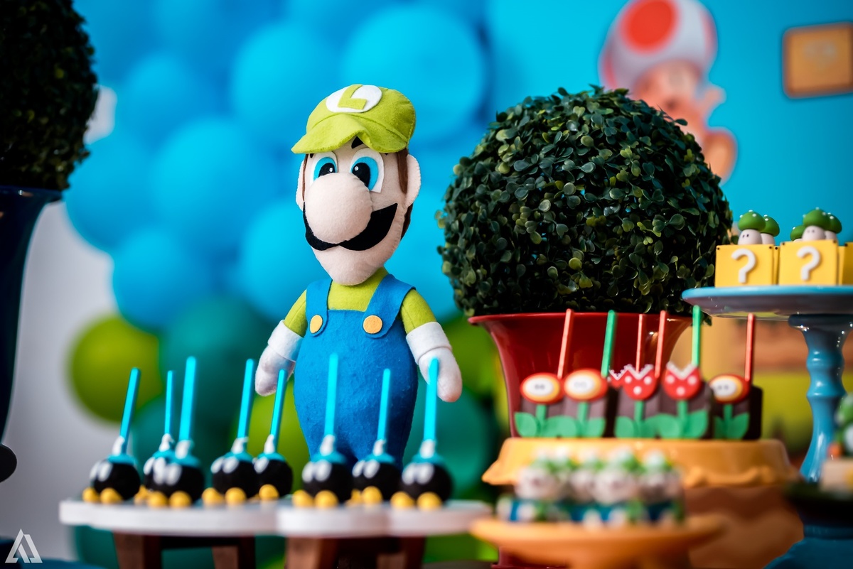 Aniversário Infantil Super Mario Bros Alex Jardim Fotografia Fotógrafo Resende Itatiaia Penedo Porto Real Quatis Barra Mansa Volta Redonda Buffet Pintou Alegria Meu Pé de Jambo La Belle Maison Lenas Buffet Salão de Festas