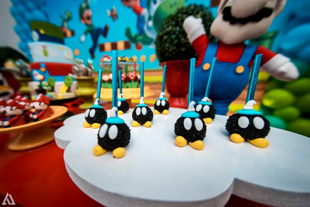 Aniversário Infantil Super Mario Bros Alex Jardim Fotografia Fotógrafo Resende Itatiaia Penedo Porto Real Quatis Barra Mansa Volta Redonda Buffet Pintou Alegria Meu Pé de Jambo La Belle Maison Lenas Buffet Salão de Festas
