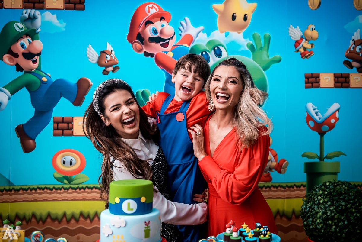 Aniversário Infantil Super Mario Bros Alex Jardim Fotografia Fotógrafo Resende Itatiaia Penedo Porto Real Quatis Barra Mansa Volta Redonda Buffet Pintou Alegria Meu Pé de Jambo La Belle Maison Lenas Buffet Salão de Festas