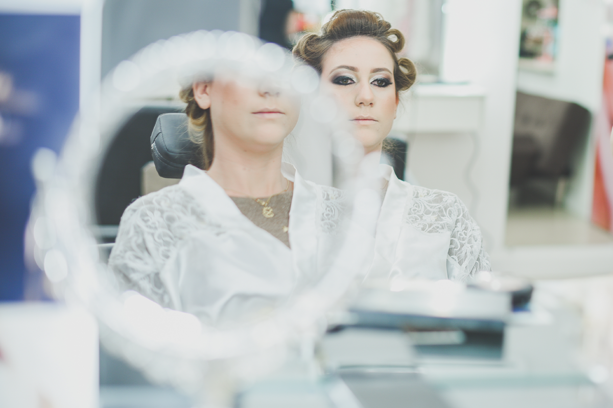 noiva se arrumando, make of