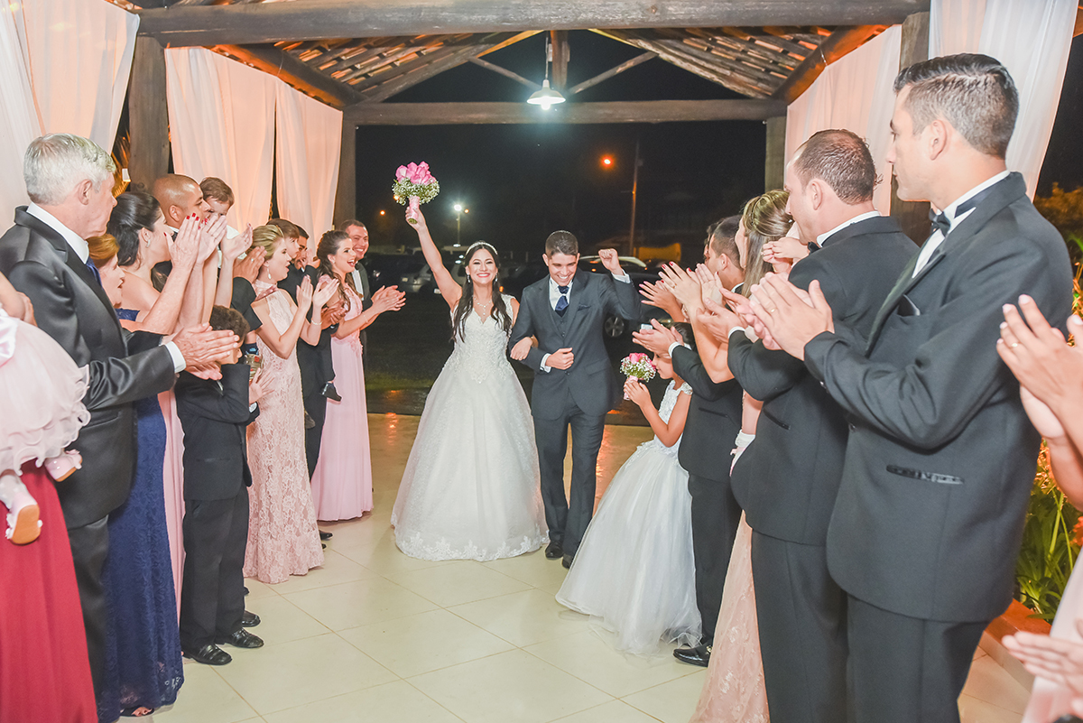 Chegada no Salão Império