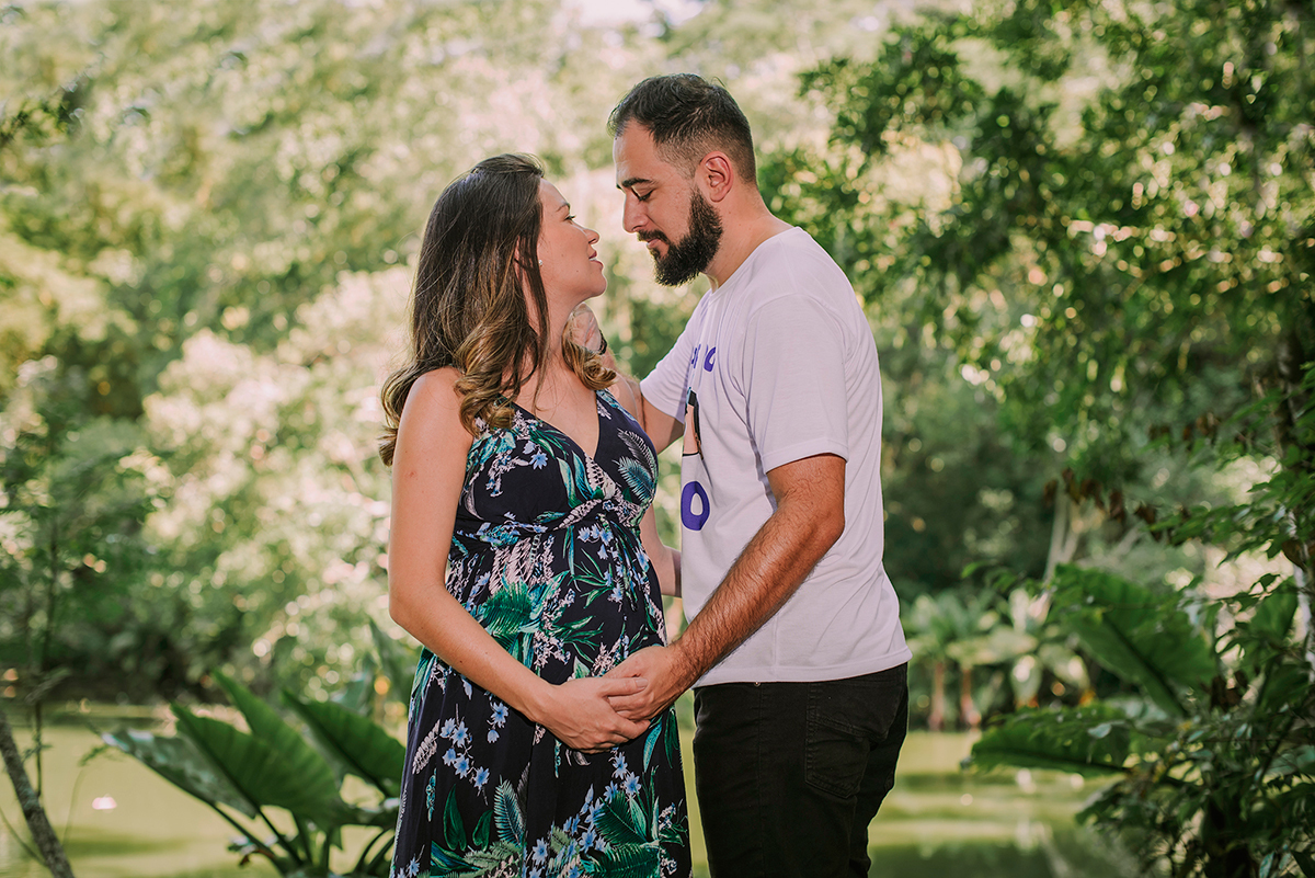 papai e mamãe gestante