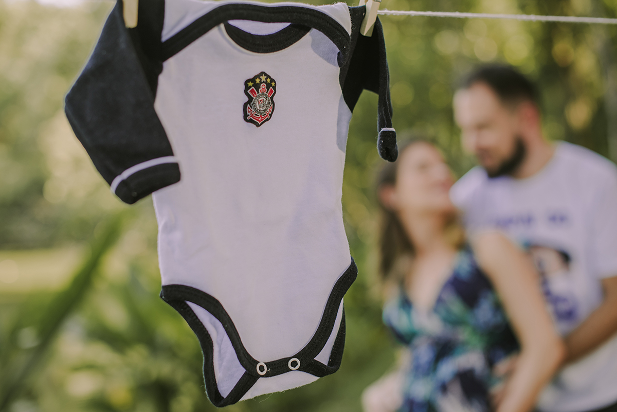 roupinha do Corinthians gestante