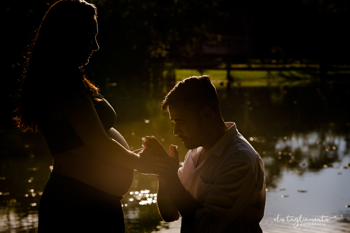 ensaio gestante oração 