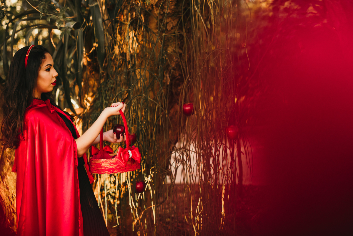 chapeuzinho vermelho ensaio temáticooooo