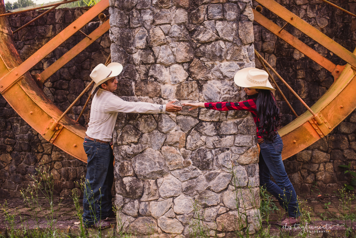 ensaio fotográfico country  casal
