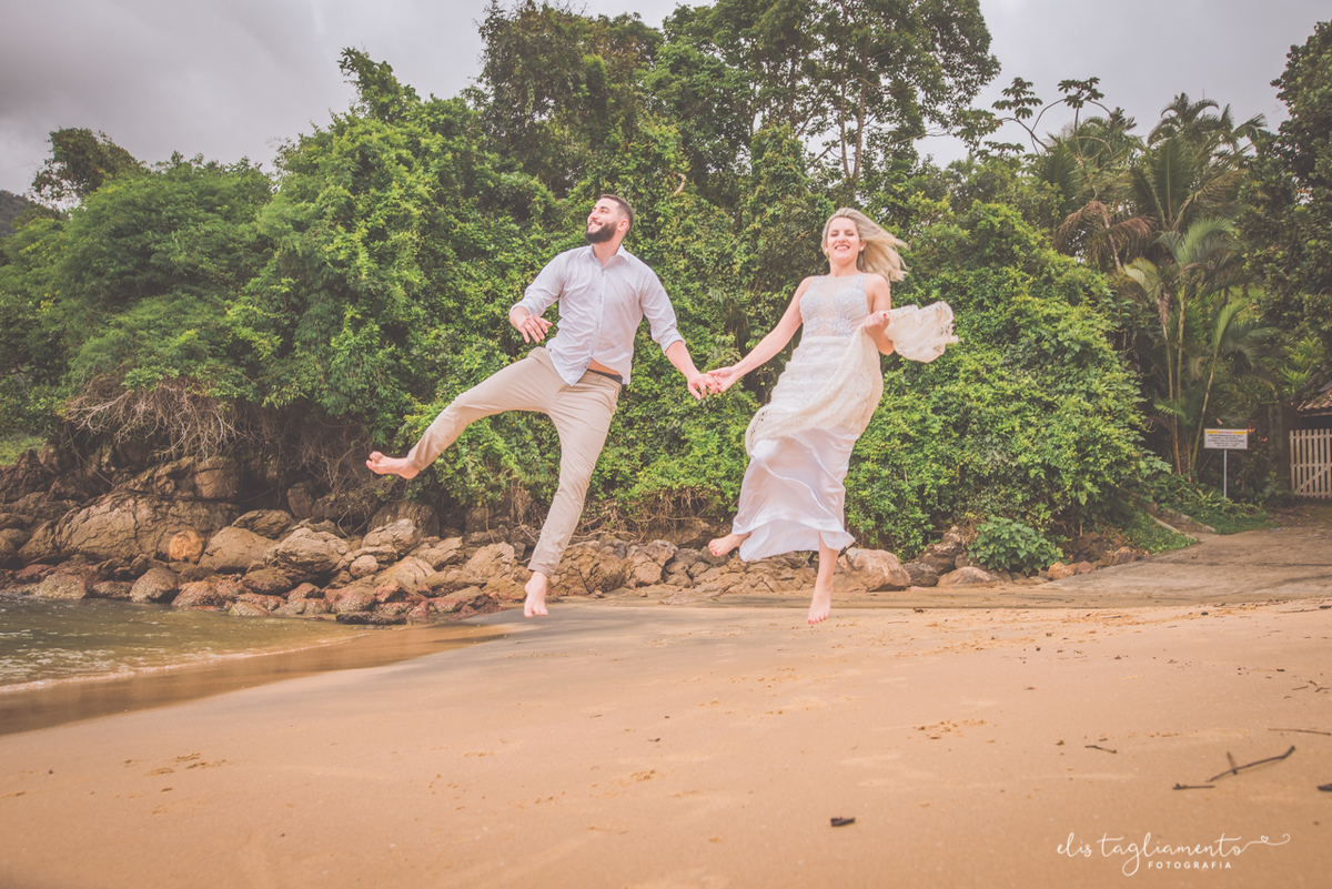 fotos pré wedding praia santa rita ubatuba 