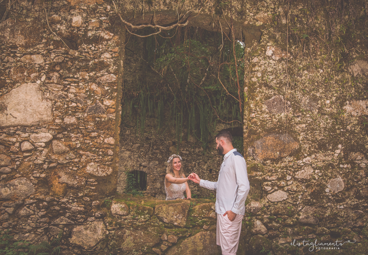 fotos pré wedding ruínas da lagoinha ubatuba 