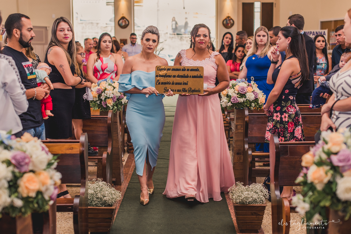 homenagem a Janaina irmã da Michelle