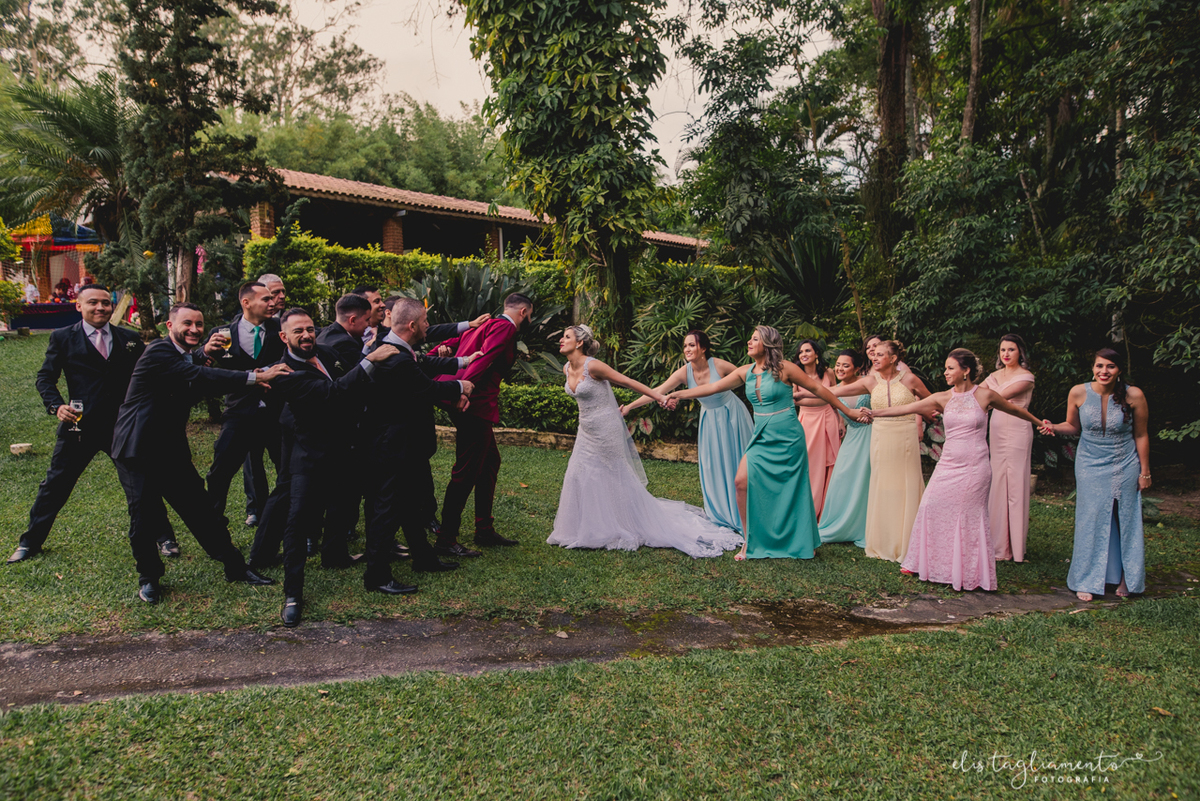 hora foto dos padrinhos