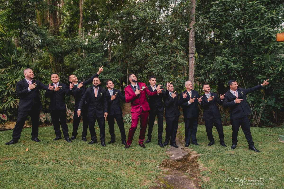 bolsonaro com noivos