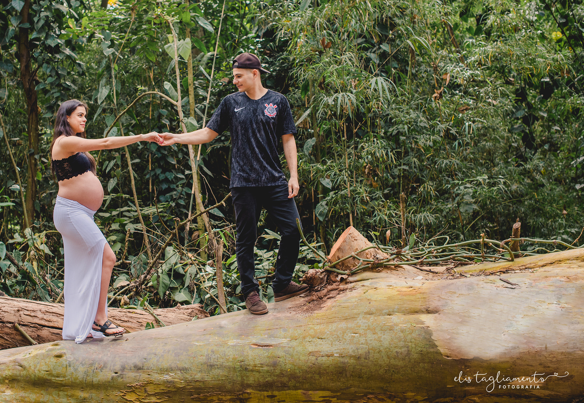 ensaio gestante parque da cidade são josé dos campos