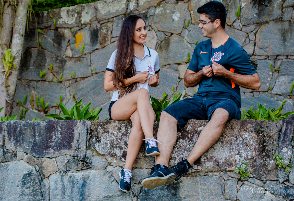 ensaio pré casamento Corinthians  parque da cidade são josé dos campos