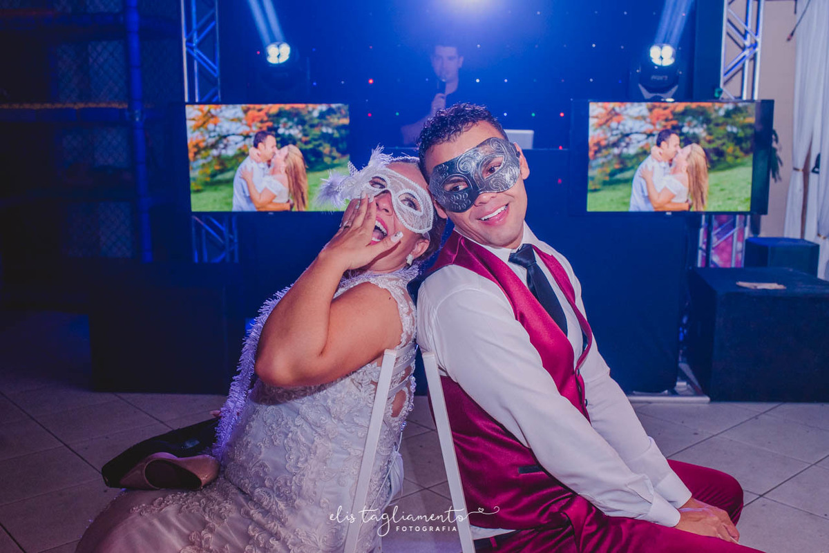 Festa de casamento no  salão Luci Ueti Jacareí