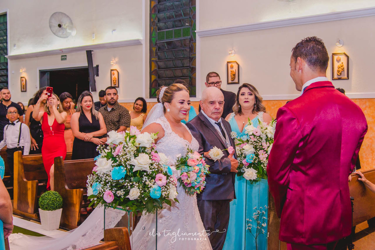 casamento igreja Santa Cecília Jacareí