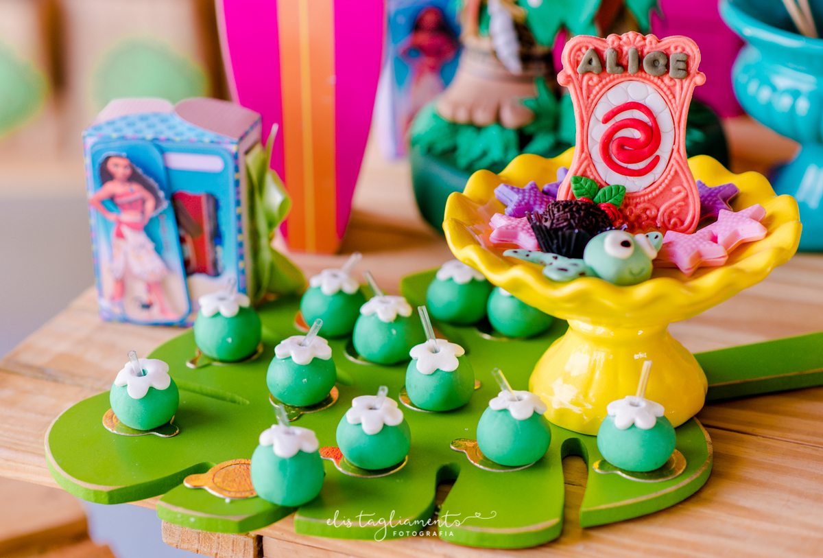 Tema Moana idéias de decoração chacaras Guararema