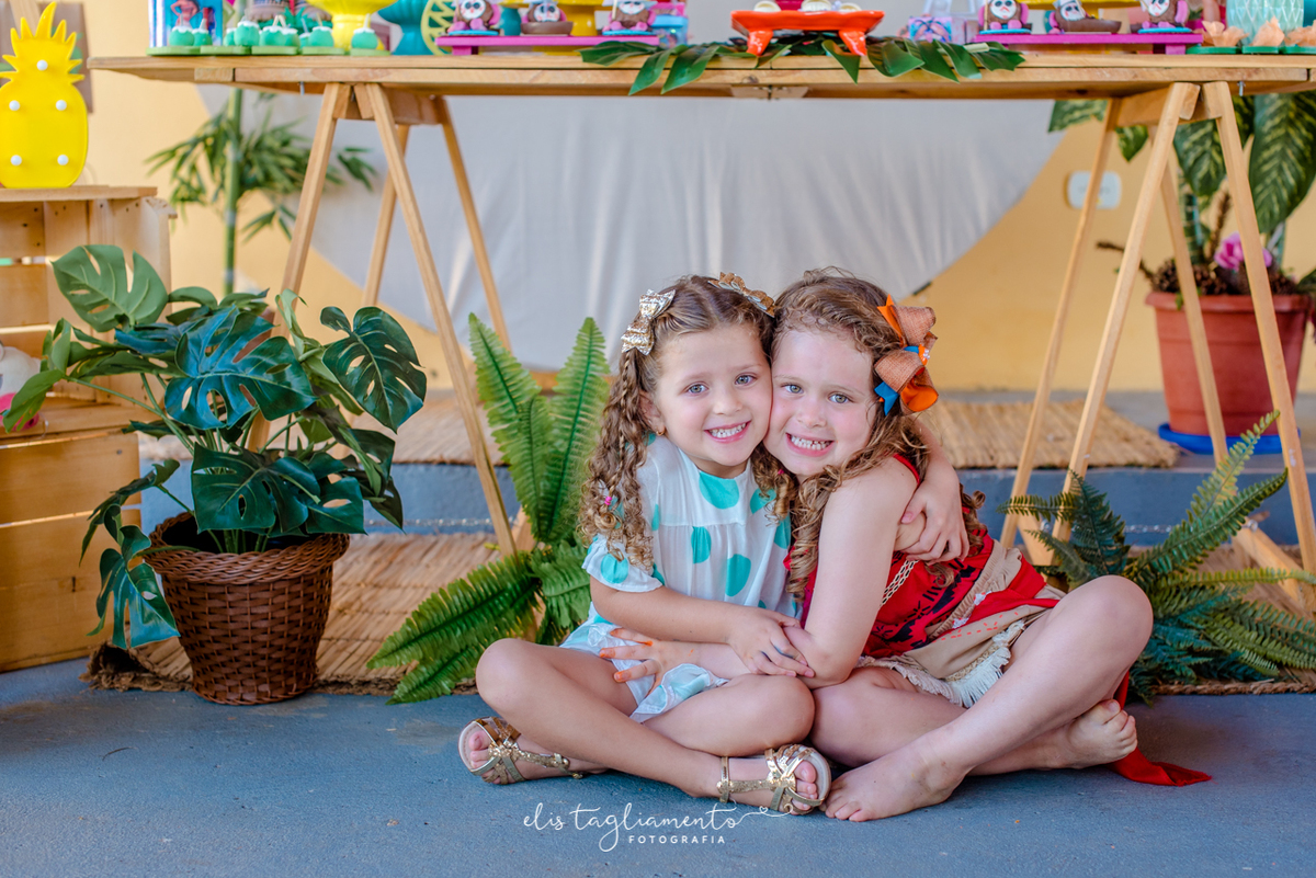 Tema Moana idéias de decoração chacaras Guararema